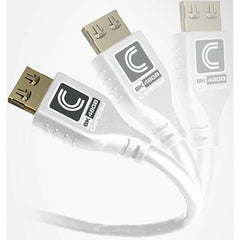 TRENDNET Comprehensive MHD48G-9PROWHT MicroFlex Pro AV/IT Integrator Series Ultra High Speed 8K 48G HDMI Cable with ProGrip 9' White