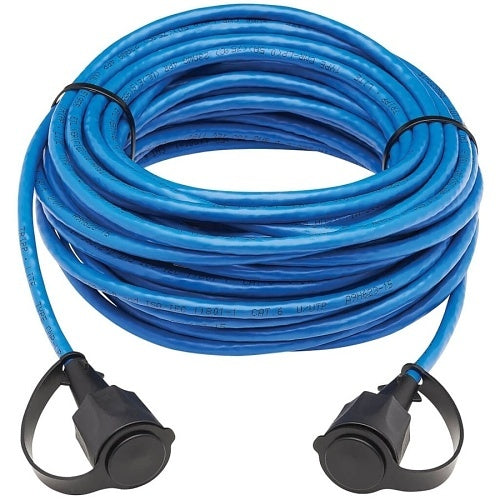 TRIPP LITE BY EATON Tripp Lite N200P-050BL-IND Industrial CAT6 UTP Ethernet Cable RJ45 M/M, 100W PoE, CMR-LP, IP68, 50' Blue