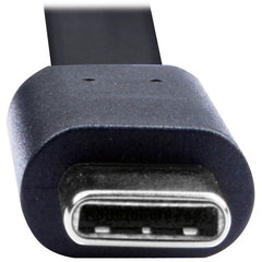TRIPP LITE BY EATON Tripp Lite U038-006-FL USB-A To USB-C Flat Cable, M/M, USB 2.0, 6' (1.83m), Black