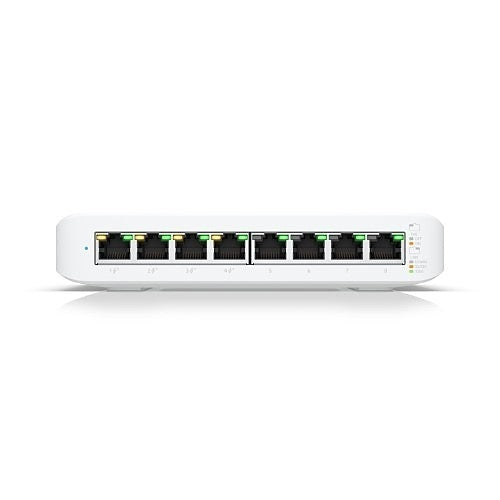 UBIQUITI Ubiquiti USW-LITE-8-POE 8-Port Lite 8 PoE Layer 2 Switch