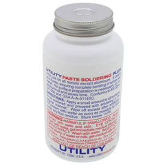 UTILITY Utility 14-216 Paste Soldering Flux w/ Brush (1/2 lb.)