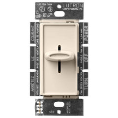 SKYLARK Skylark SFSQ-F-LA 1-Pole 1.5 Amp 120 VAC 3-Speed Light Almond Slide to Off Fan Speed Controller