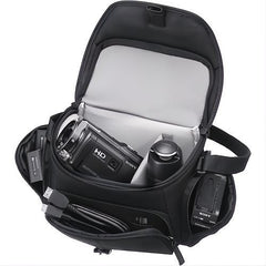 SONY PRO Sony Pro LCS-U21 Protective Carrying Case for Handycam Camcorders, Cyber-shot Cameras, and Alpha NEX Cameras
