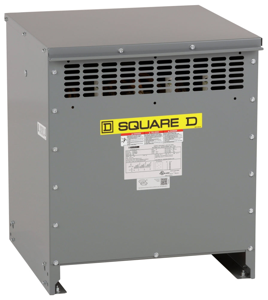 SQUARE-D Square D EXN45T3H Transformer Dry Type 45kVA 480 Delta 208Y/120
