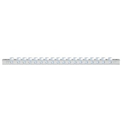 STRUCTUREDGROUND StructuredGround UGB2/0-414-18 Universal Ground Bar Silver Copper Tin-Plated 11.64 in. L