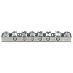 STRUCTUREDGROUND StructuredGround UGB2/0-414-6 Universal Ground Bar Silver Copper Tin-Plated 4.92 in. L