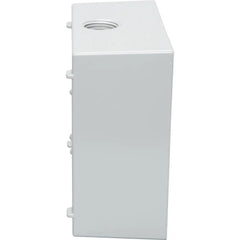 TEDDICO Teddico TGB-54V BWF TGB-54V 2-Gang Weatherproof Outlet Box 4.5 Holes