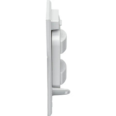 TEDDICO Teddico FCL-62V BWF Single-Gang Vertical Cover Duplex Receptacles