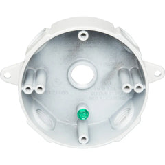TEDDICO Teddico RB-5WV Round Weatherproof Outlet Box, 5 Holes, White