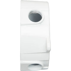TEDDICO Teddico RB-5WV Round Weatherproof Outlet Box, 5 Holes, White