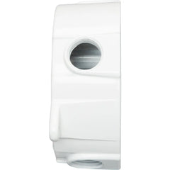 TEDDICO Teddico RB-5WV Round Weatherproof Outlet Box, 5 Holes, White