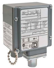 TELEMECANIQUE Telemecanique 9012GAW2 Pressure Switch 480 VAC SPDT 2-Circuit 1 to 40 PSIG Adjustable Differential Pressure Switch