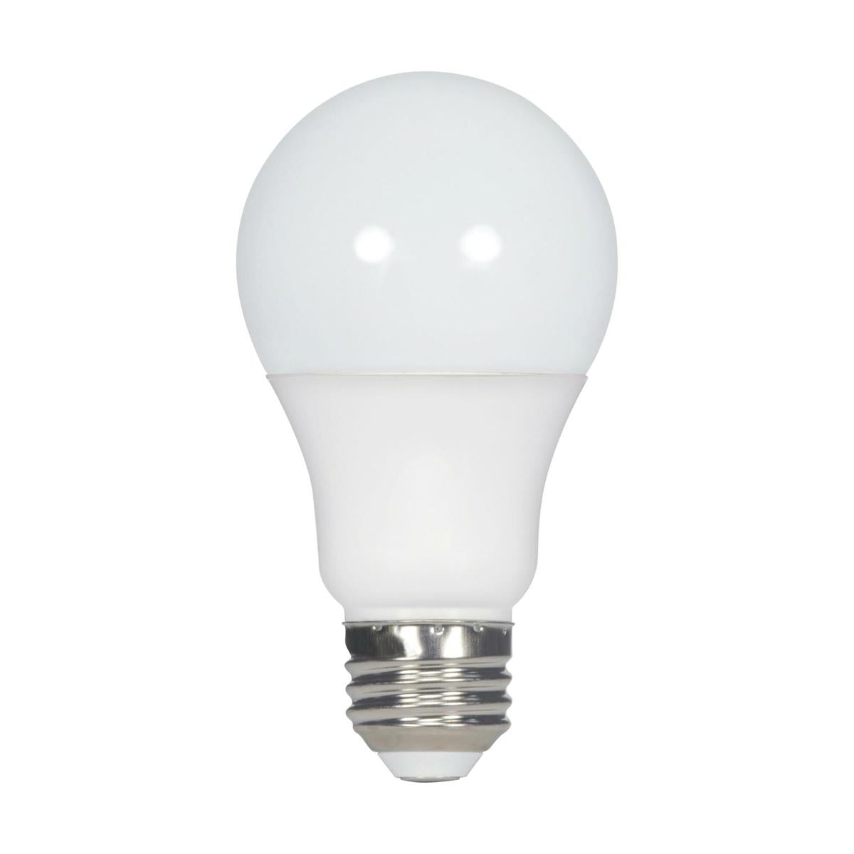 SATCO-NUVO Satco S29593 9.5 Watt A19 LED Lamp - Frosted - 2700K - Medium Base - Non-Dimmable