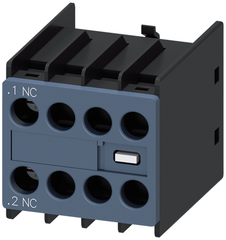 SIEMENS Siemens 3RH29111HA01 230 Volt 6 Amp 1NC Screw Terminal Contactor Auxiliary Switch Block
