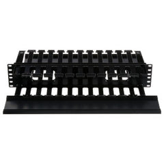 PATCHLINK PatchLink WMPH2E PatchLink Cable Manager Horizontal Front/Rear Bend Radius Clips 2RU 3.5 H x 19 W x 8.9 in. D