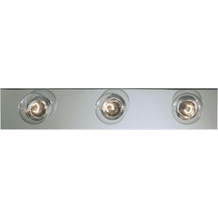 PROGRESS Progress P3114-15 Broadway Collection Three-Light Polished Chrome Traditional Bath Vanity Light