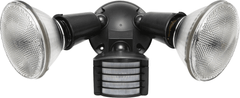RAB DESIGN LIGHTING Rab Design Lighting LU300 RAB LU300 300W Outdoor Wet Location Motion Sensor Floodlight, 120V, 110° View, Bronze