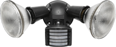 RAB DESIGN LIGHTING Rab Design Lighting LU300 RAB LU300 300W Outdoor Wet Location Motion Sensor Floodlight, 120V, 110° View, Bronze