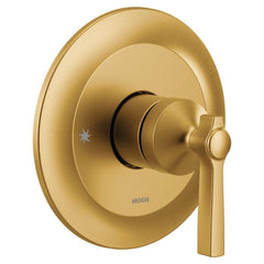 MOEN Moen UTS3911BG Flara Single Handle Pressure Balancing Valve Trim in Brushed Gold