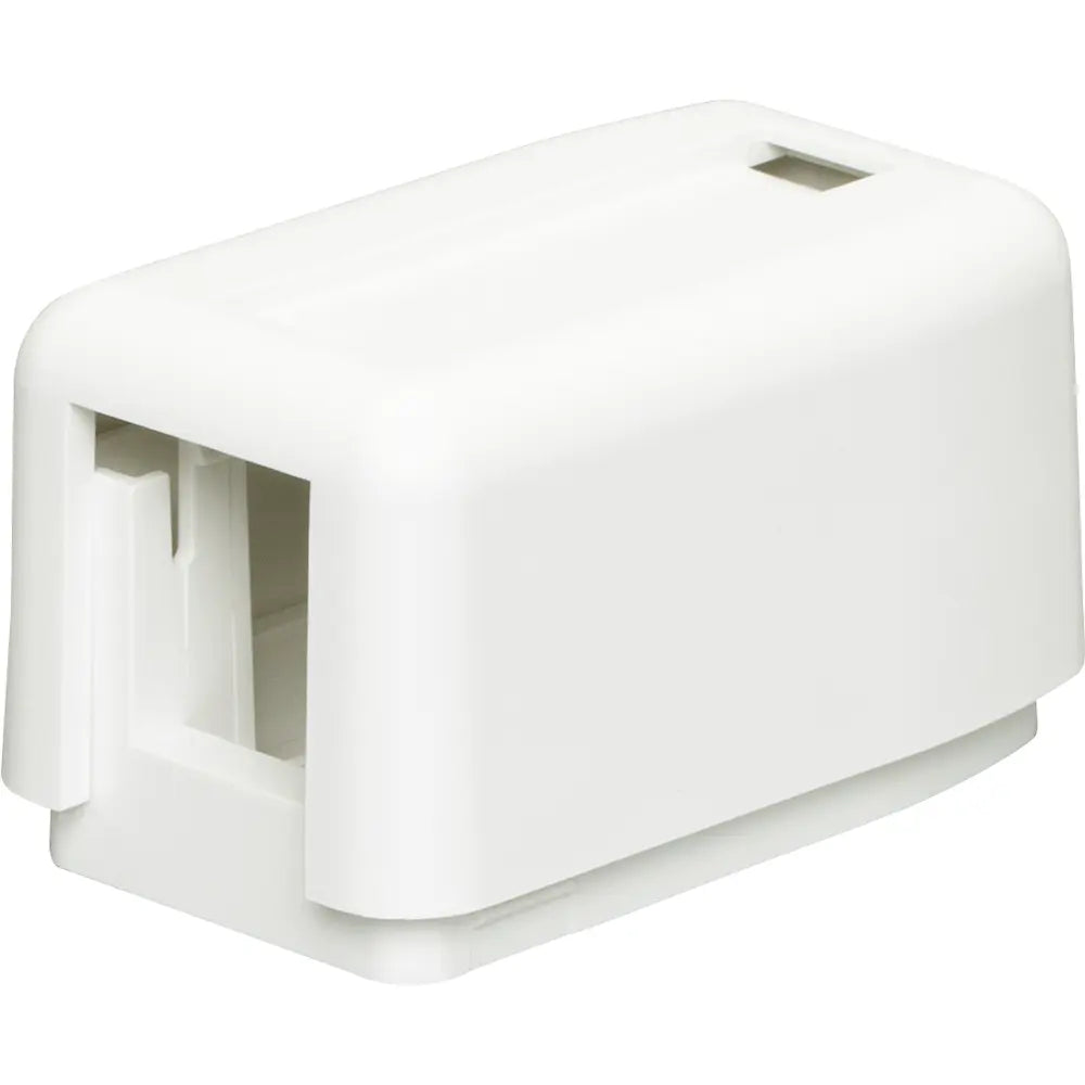 ORTRONICS Ortronics KSSMB1 Keystone Plastic Surface Mount Box - Single Port - Fog White