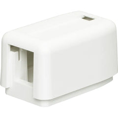 ORTRONICS Ortronics KSSMB1 Keystone Plastic Surface Mount Box - Single Port - Fog White