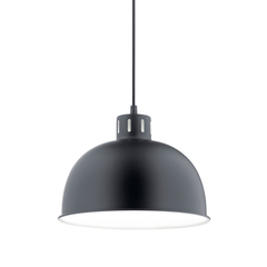 KICHLER LIGHTING Kichler 52152BK Zailey 11.5 1 Light Pendant Black
