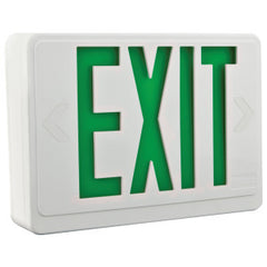 LITHONIA Lithonia LHQMLEDGM6 Quantum Emergency/Exit Combo LED Single Face