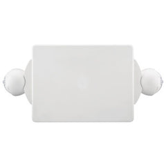 LITHONIA Lithonia LHQMLEDRHOM6 Quantum® Emergency/Exit Combo LED Single Face White Housing Red Letters High Output Ni-Cad Battery Dual Heads