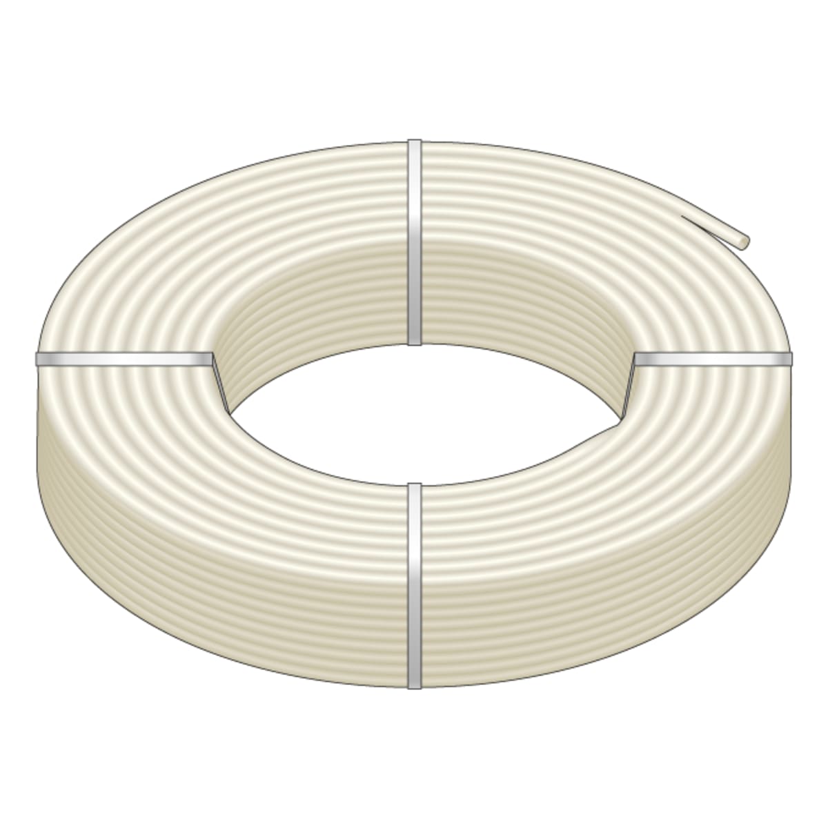 HEATLINK HeatLink 94119 HeatLink 5/8 x 1000' White O2 Barrier UV Stabilized PEX-a Tubing