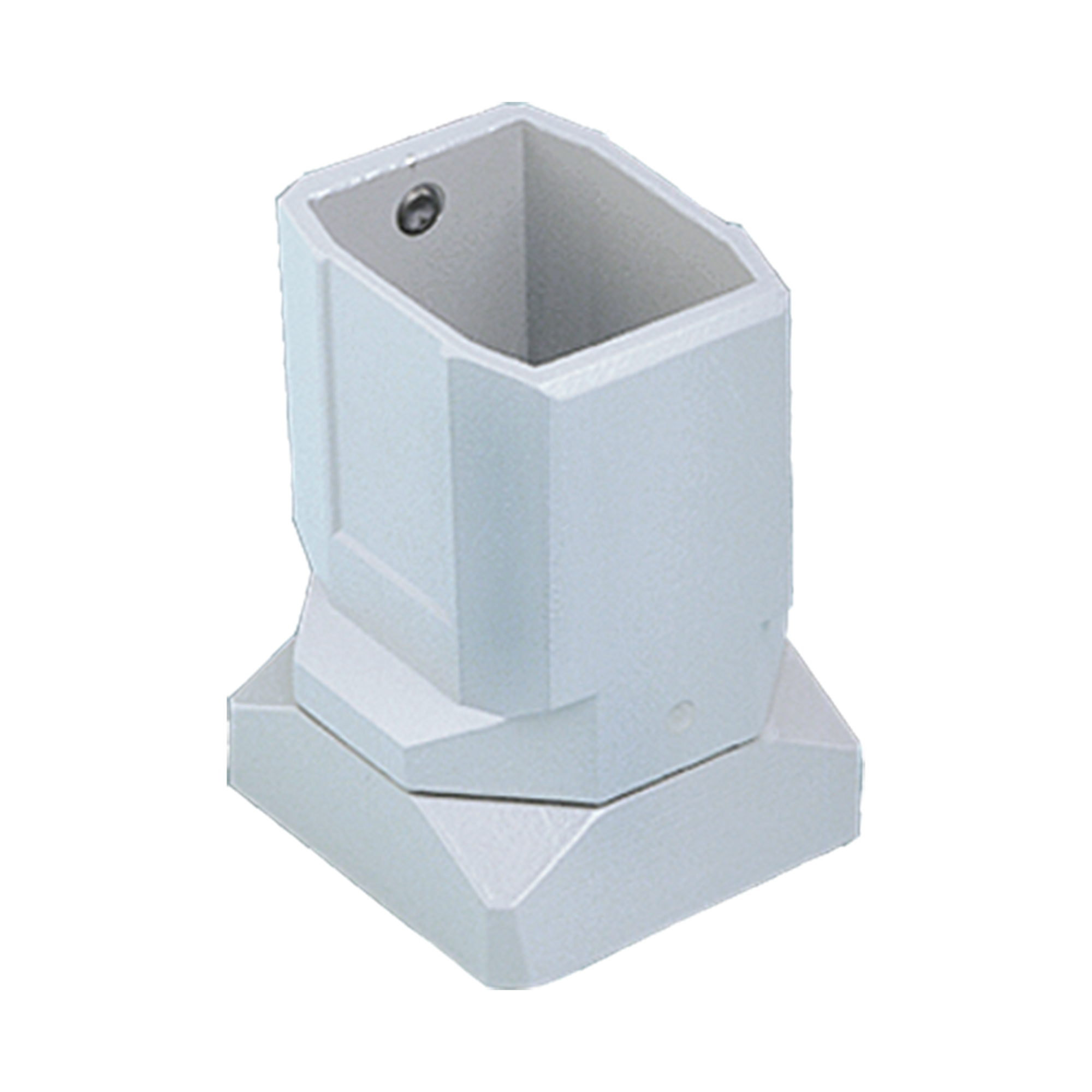 HOFFMAN Hoffman CCS2FCLG Flange Coupling Pendant Arm Fits 45X60Mm Alum/Ltgray