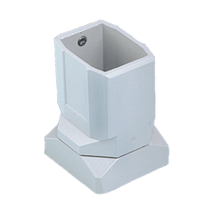 HOFFMAN Hoffman CCS2FCLG Flange Coupling Pendant Arm Fits 45X60Mm Alum/Ltgray