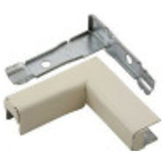 HUBBELL WIRING Hubbell Wiring Device - Kellems HBL5711RHIVA Metal Raceway, Twisted Elbow Right, HBL500/700/750 Series, Ivory
