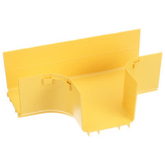 FIBERRUNNER FiberRunner FRT4X4LYL FiberRunner® Horizontal Tee 90° 4x4 Yellow