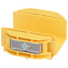 FIBERRUNNER FiberRunner FBC2X2YL 2X2 QuickLock Pre-Assembled Coupler Yellow