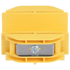 FIBERRUNNER FiberRunner FBC2X2YL 2X2 QuickLock Pre-Assembled Coupler Yellow