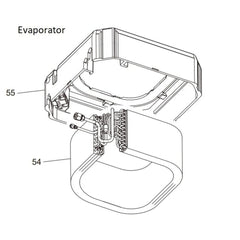FUJITSU GENERAL AMERICA Fujitsu ACUH12LUAS1 Ductless Mini-Split Indoor Compact Cassette Single Zone 12K BTU 22 SEER
