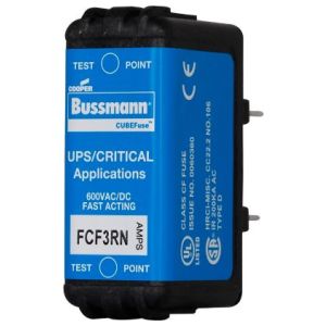 EATON Bussmann (Eaton) FCF3RN Fast Acting Fuses Fast-Acting 3A 600V ac 300 kA