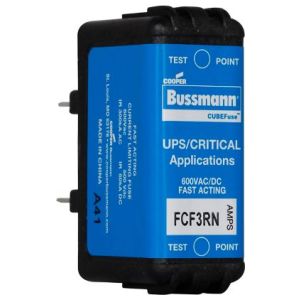 EATON Bussmann (Eaton) FCF3RN Fast Acting Fuses Fast-Acting 3A 600V ac 300 kA
