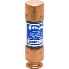 COOPER BUSSMANN Edison ECNR20 20A ECNR Time-Delay Fuse, Class RK5, 250 VAC, 200 kAIC, Dual-Element