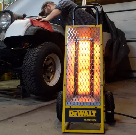 ENERCO Enerco F340620 DeWALT 45,000 BTU Portable Radiant Propane Heater
