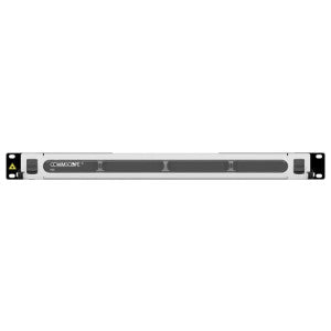 COMMSCOPE CommScope Systimax 760231506 HD Series Fiber Patch Panel Steel Black/Silver 1.75 H x 17.15 W x 19 in.