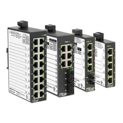 CONTEMPORARY CONTROLS Contemporary Controls EISK8-100T Skorpion Unmanaged Switch, DIN Rail