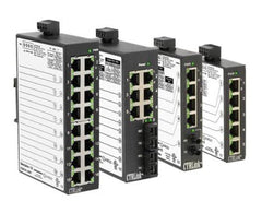 CONTEMPORARY CONTROLS Contemporary Controls EISK8-100T Skorpion Unmanaged Switch, DIN Rail