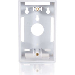 C2G BY LEGRAND C2G CG03839 Single Gang Wall Box, White