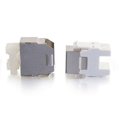 C2G BY LEGRAND C2G CG35212 180 Degree Cat6 RJ45 UTP Shielded Keystone Jack