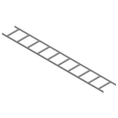 CHATSWORTH Chatsworth 14300-712 Adjustable Cable Runway 1.5 in. H x 12 in. W x 119.5 in. L