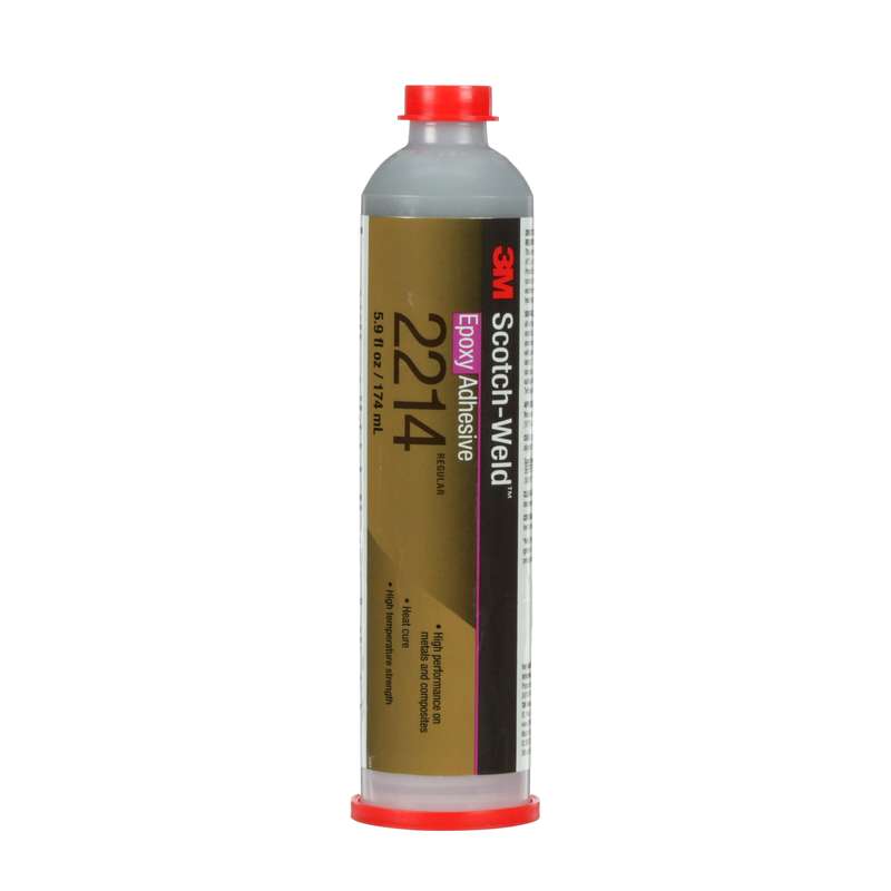 3M 3M 7000000811 Scotch-Weld Epoxy Adhesive 2214 Regular Gray 6 fl oz Cartridge