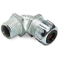 ABB ABB 2285 Cord and Cable Connector Strain Relief Cord Connector Threaded 90 Degree Malleable Iron 2 in