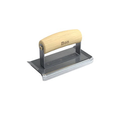 BON Bon 22-343 Stainless Steel Curved End Edger - 6 x 3 - 3/8 Radius 1/2 Depth