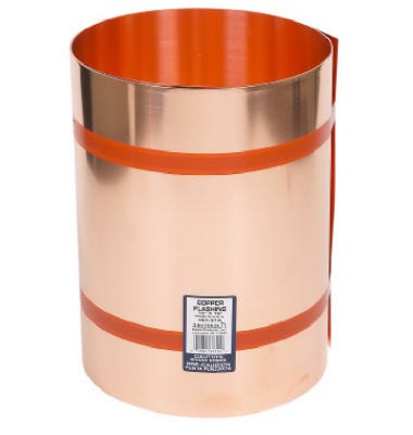 AMERIMAX Amerimax Home Products 67314 Copper Flashing 14x10 Ft